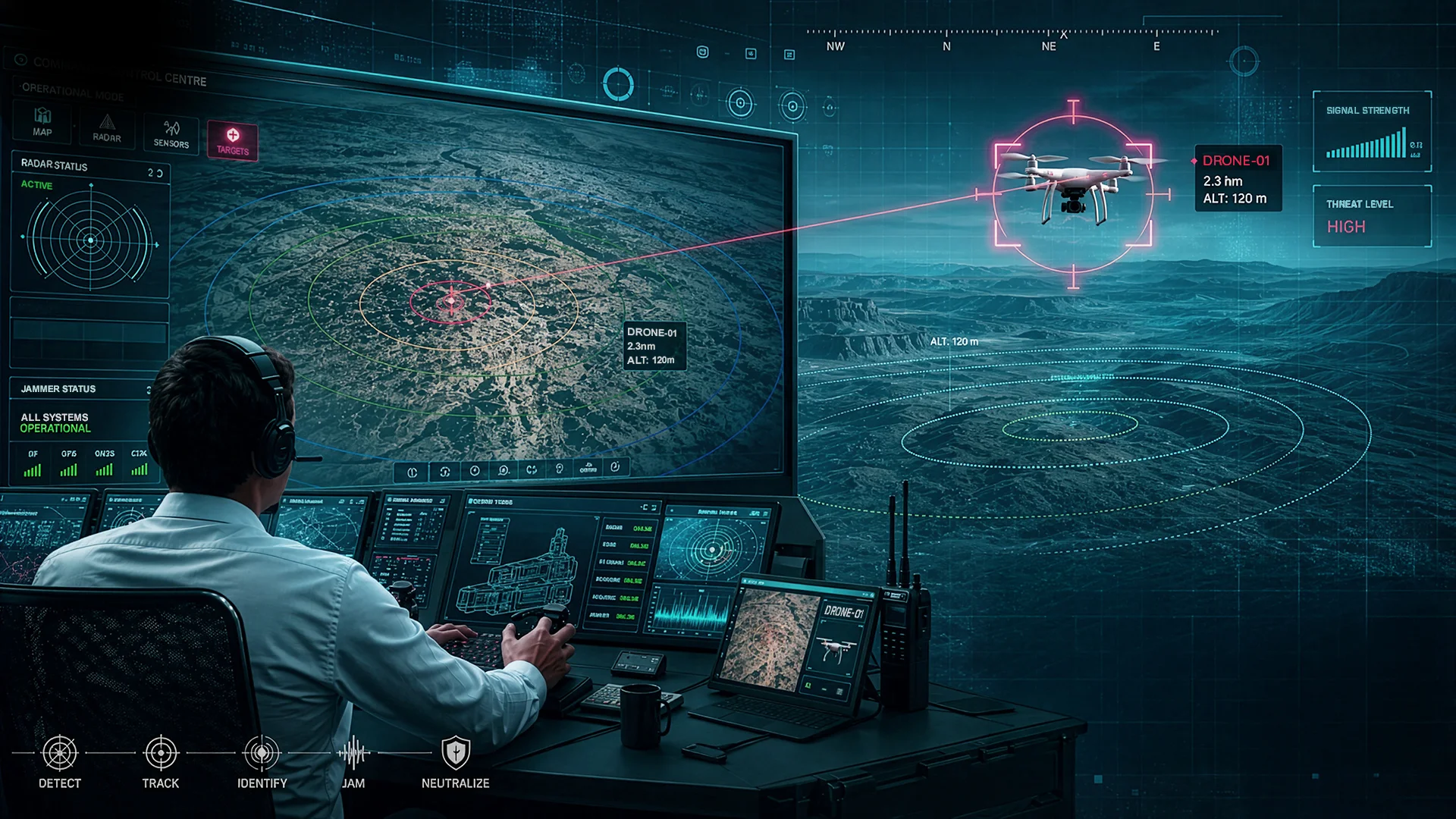 Anti-Drone Simulator